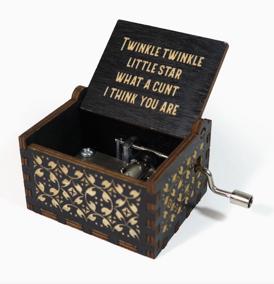 Bad Betty- "Twinkle Twinkle" Hand-Crank Music Box