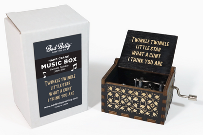 Bad Betty- "Twinkle Twinkle" Hand-Crank Music Box