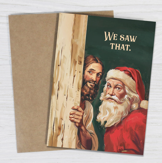 Bad Betty- Holiday Card- We Saw That