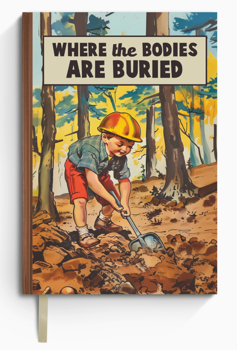 Bad Betty- Notebook Journal- Where the Bodies Are Buried