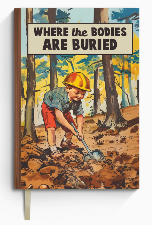 Bad Betty- Notebook Journal- Where the Bodies Are Buried