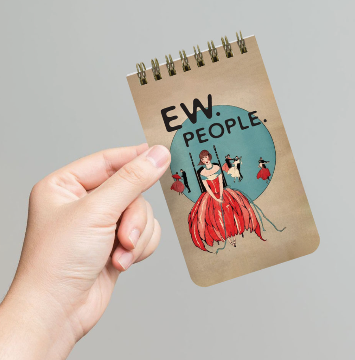 Bad Betty- Spiral Memo Notepad- Ew, People