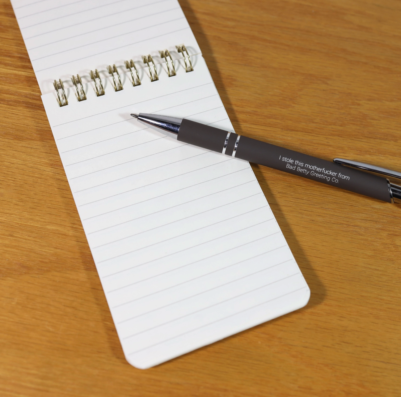 Bad Betty- Spiral Memo Notepad- Ew, People