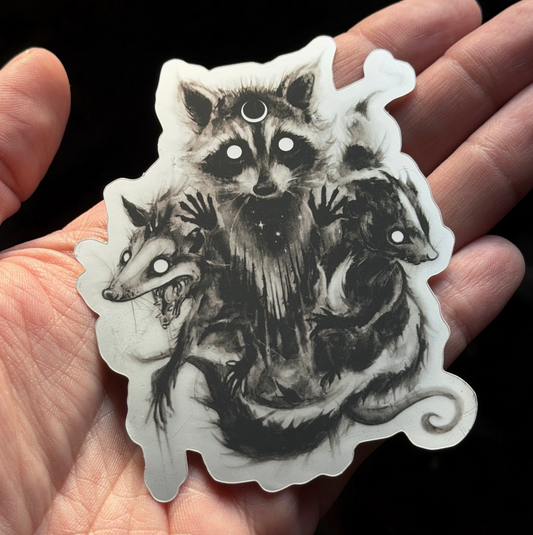 Brian Serway- Sticker- Trash Trinity