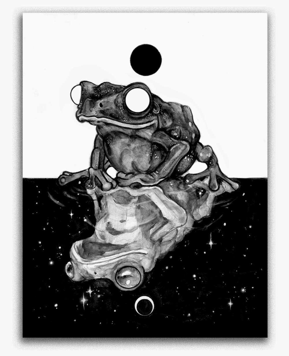Brian Serway- Art Prints- "Croaked Out"