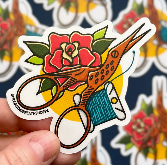 Mourning Breath Shoppe- What the Actual Fuck Sticker