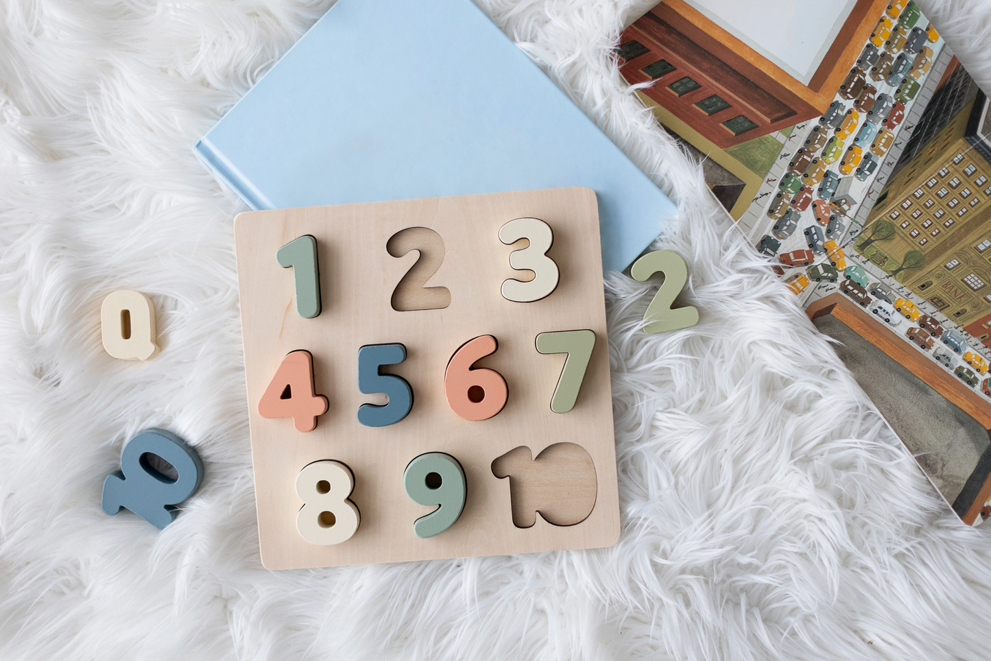Pearhead- Wooden Numbers Puzzle