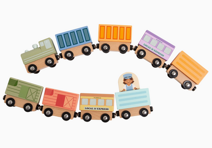 Pearhead- Wooden Train Set