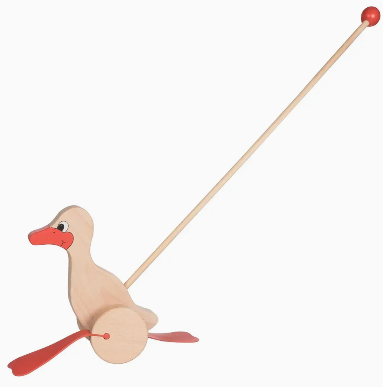 Goki- Push Along Duck