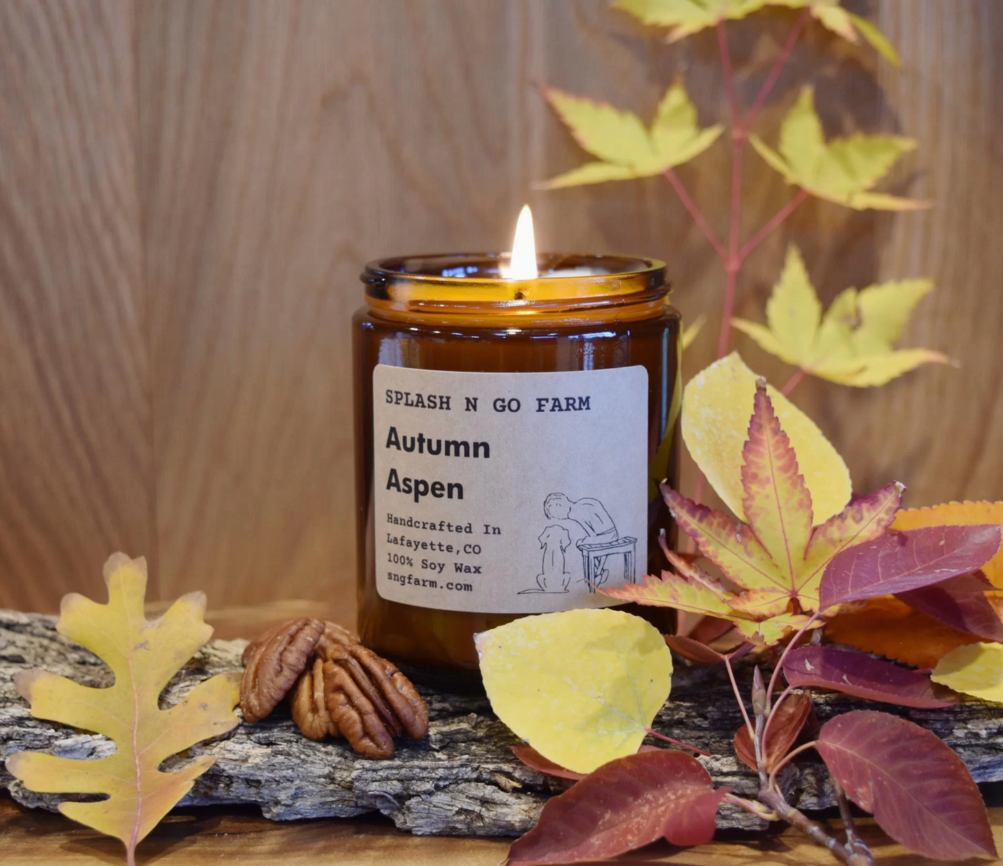 Splash N Go Farm Candles- Autumn Aspen