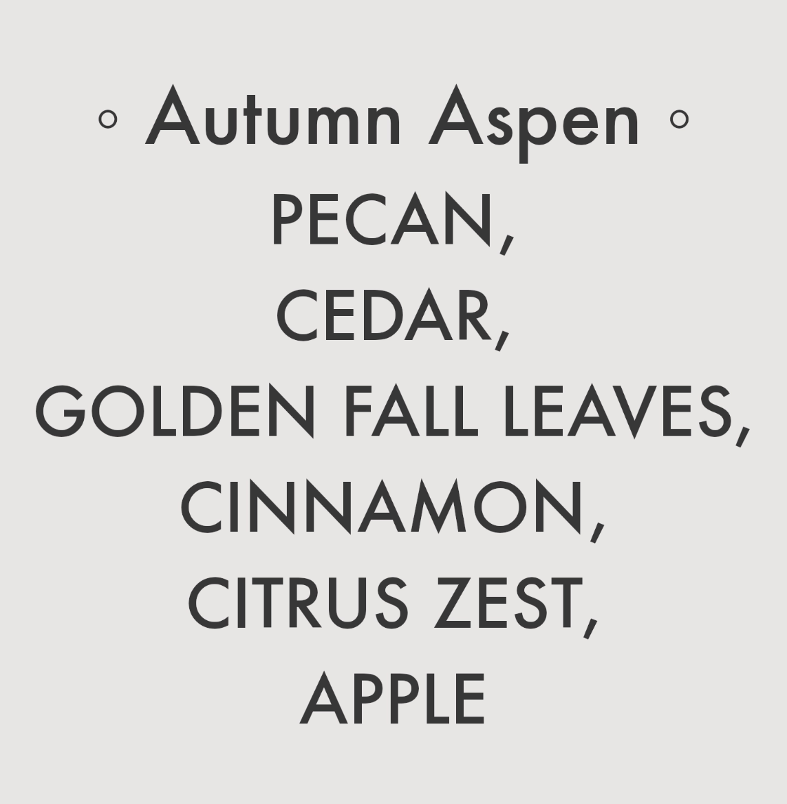 Splash N Go Farm Candles- Autumn Aspen