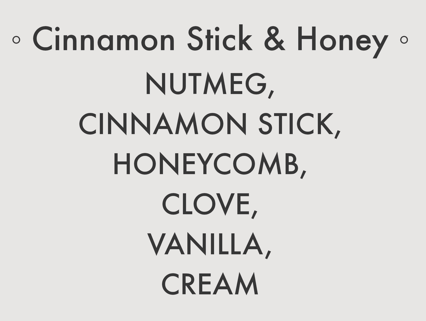 Splash N Go Farm Candles- Cinnamon Stick & Honey