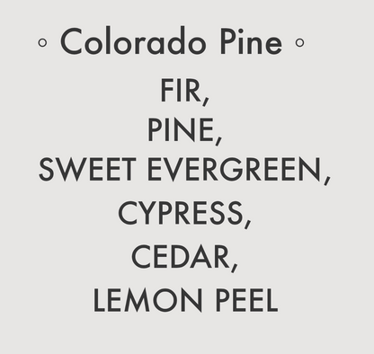 Splash N Go Farm Candles- Colorado Pine