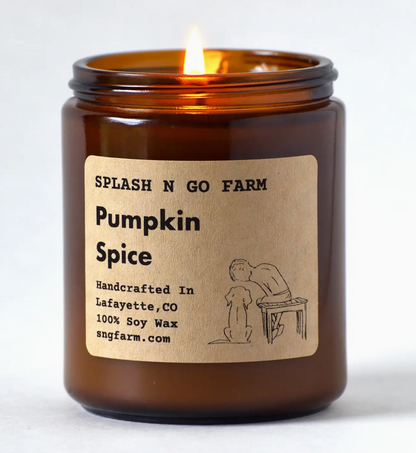 Splash N Go Farm Candles- Pumpkin Spice