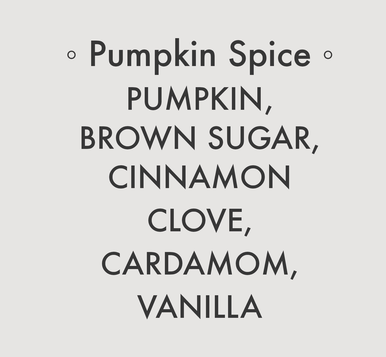 Splash N Go Farm Candles- Pumpkin Spice
