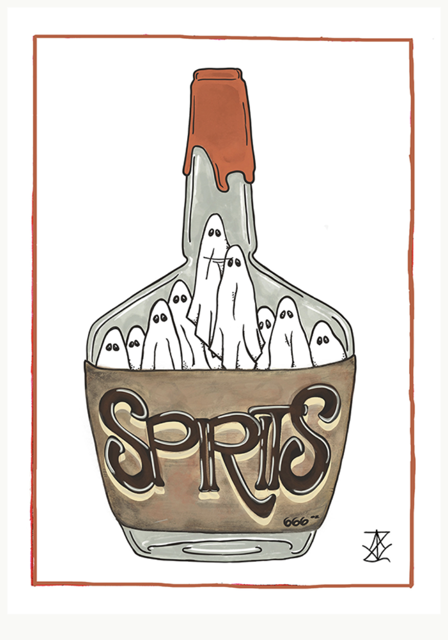 VanZayton Arts-  Spirits 8x10 Print