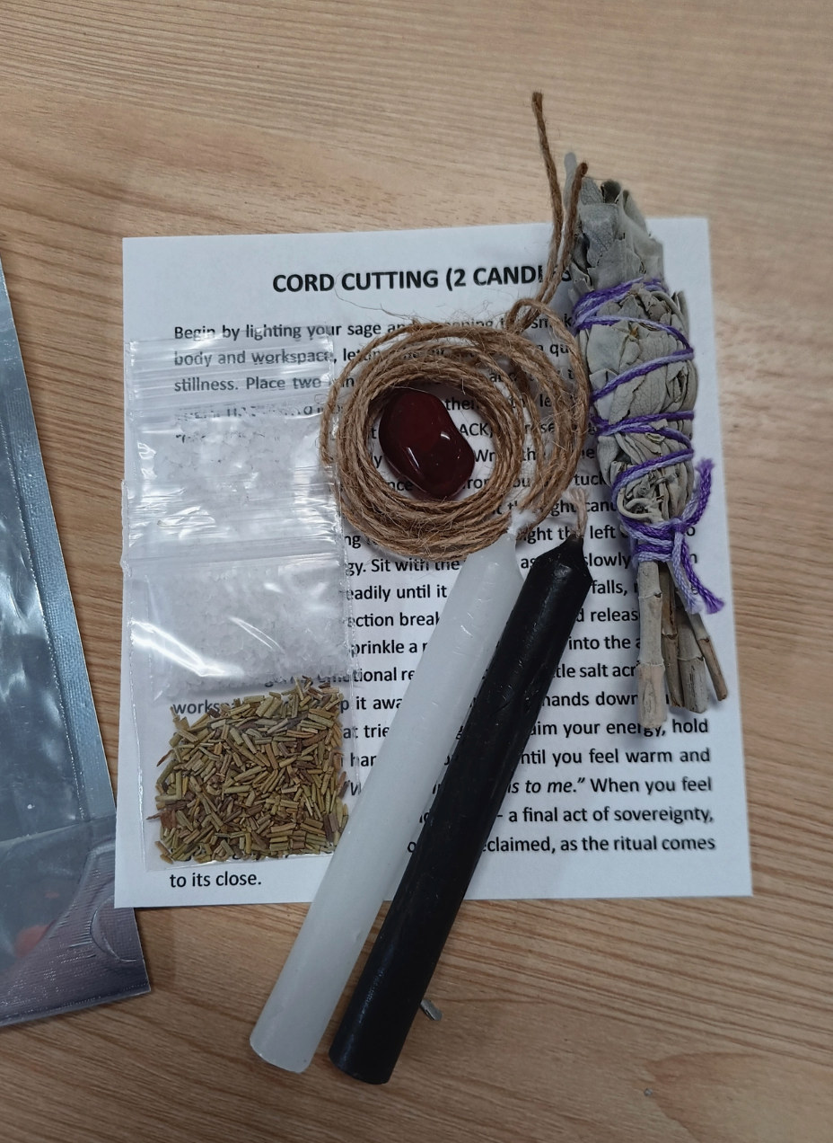 Elemental Earth Shop Cord Cutting Ritual Kit