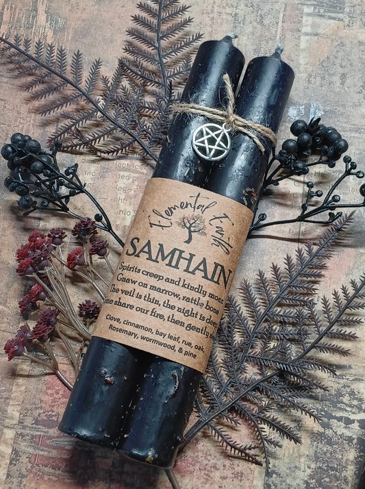 Elemental Earth Shop- Samhain Ritual Candles