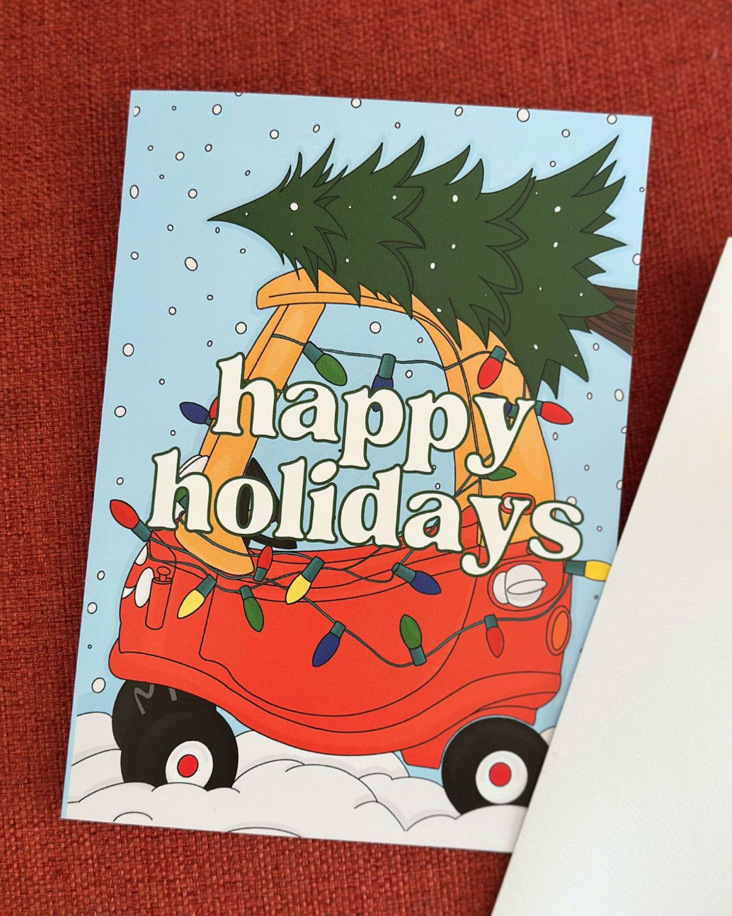 Houston Toy Museum- Cozy Coupe "Happy Holidays" Greeting Card