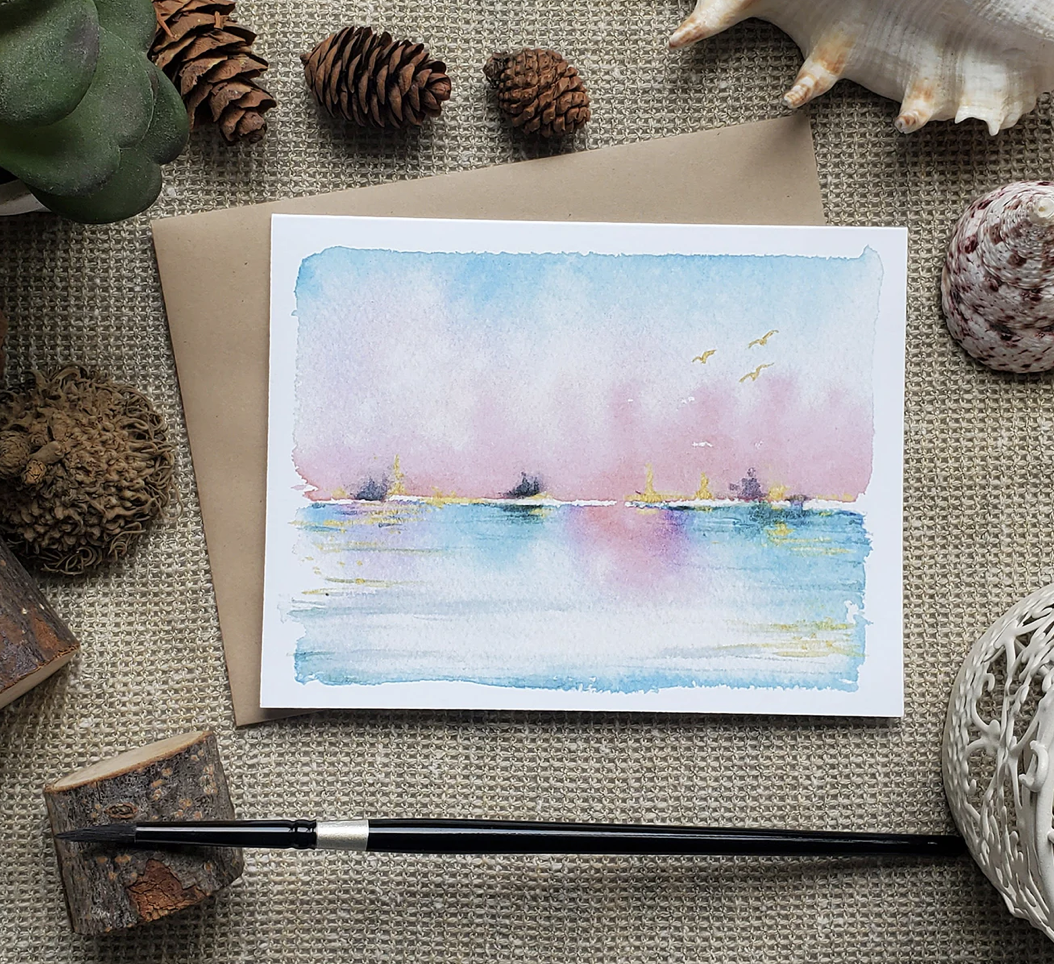 Ivywild Studio- Greeting Cards- Abstract Watercolors- Any Occasion