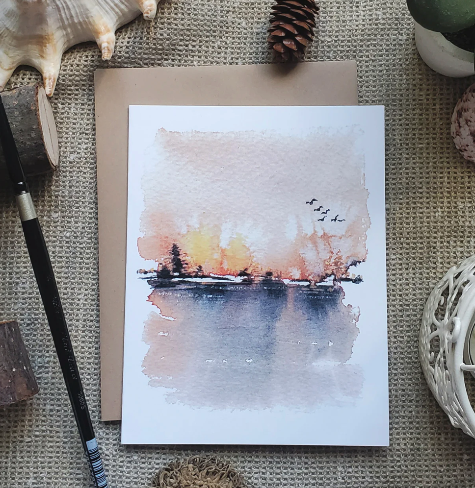 Ivywild Studio- Greeting Cards- Abstract Watercolors- Any Occasion