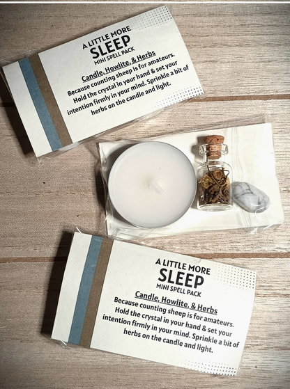 Elemental Earth Shop Intention Mini Spell Packs