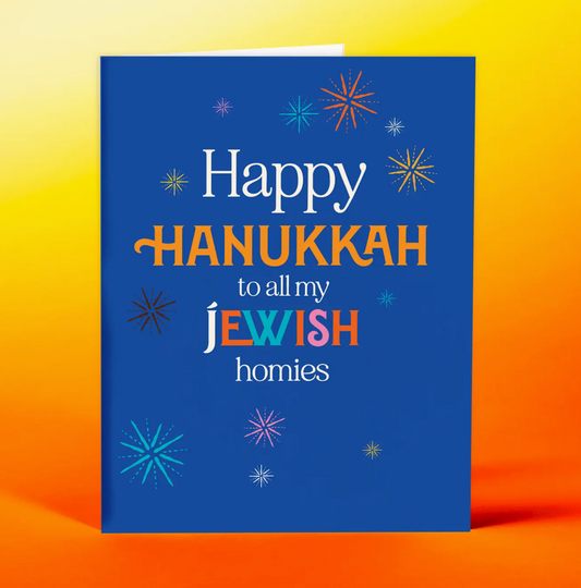 OffensiveDelightful Jewish Hanukkah Holiday Card