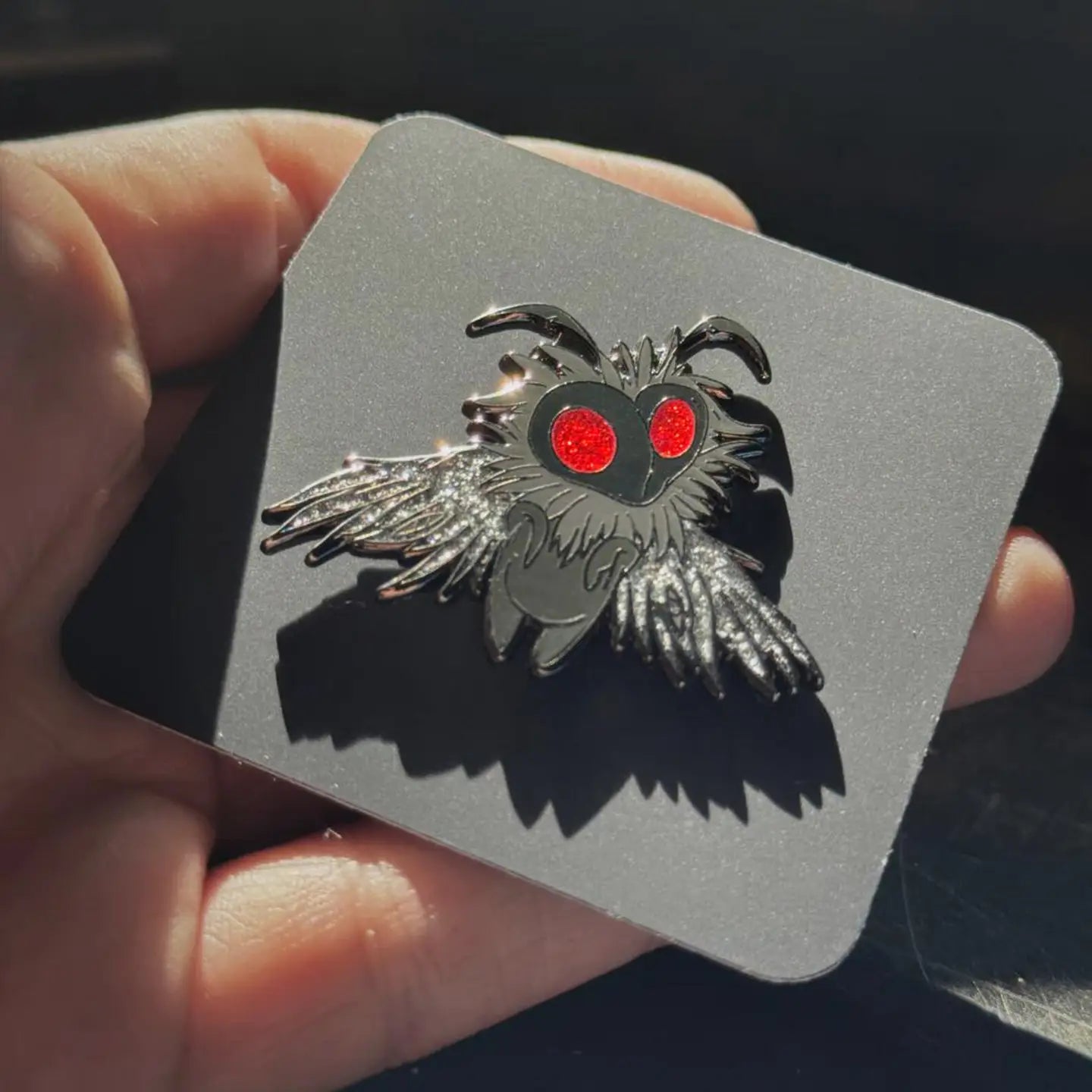 Brian Serway- Enamel Pin- Mothkin
