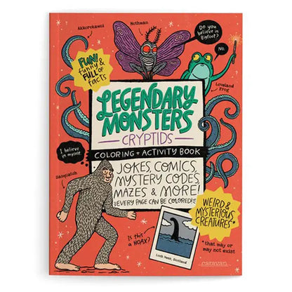 Your Very Favorite: Legendary Monsters Cryptids Coloring, Activity, Jokes + More