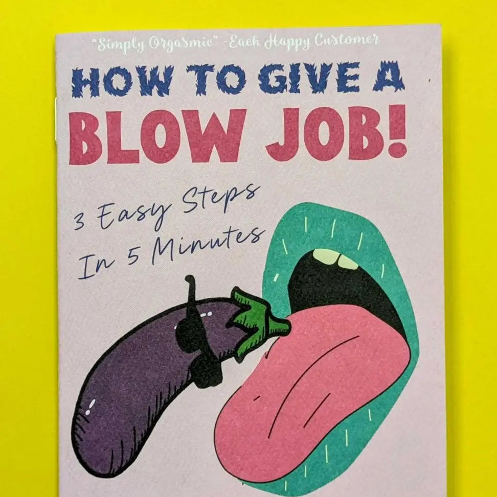 Microcosm Publishing Zine- How to Give a Blow Job