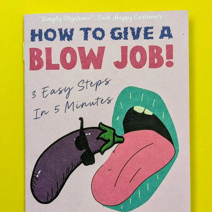 Microcosm Publishing Zine- How to Give a Blow Job