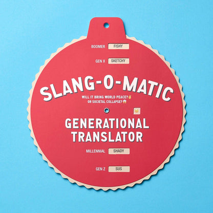 Dissent Pins- Slang-O-Matic Generational Translator