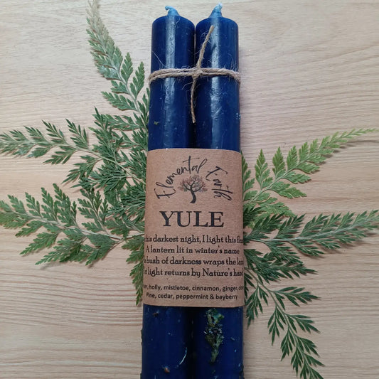 Elemental Earth Shop Yule Ritual Candle