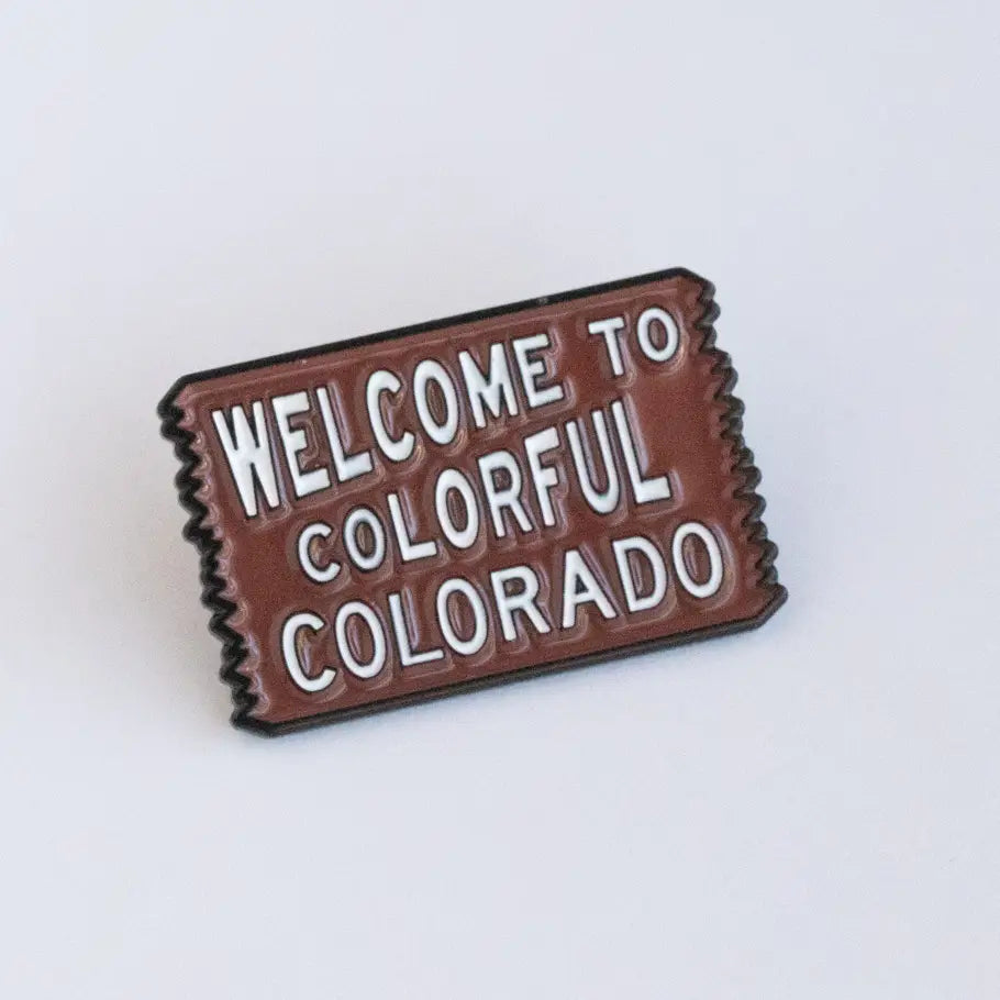 Squatchy- Colorful Colorado Enamel Pin