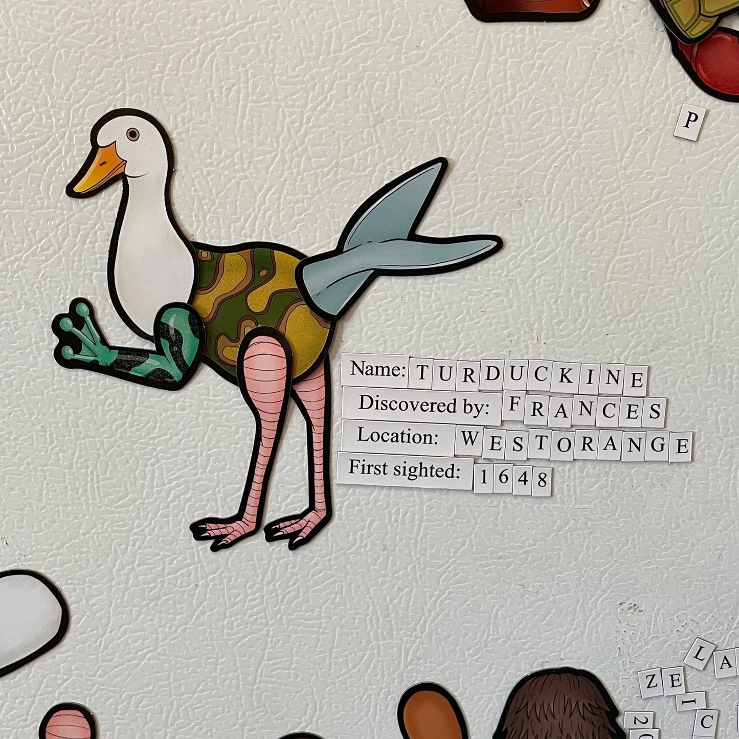 Dissent Pins- Cryptid Construction Kit