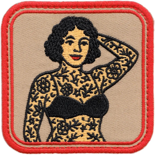 Square Deal- Tattooed Lady Patch