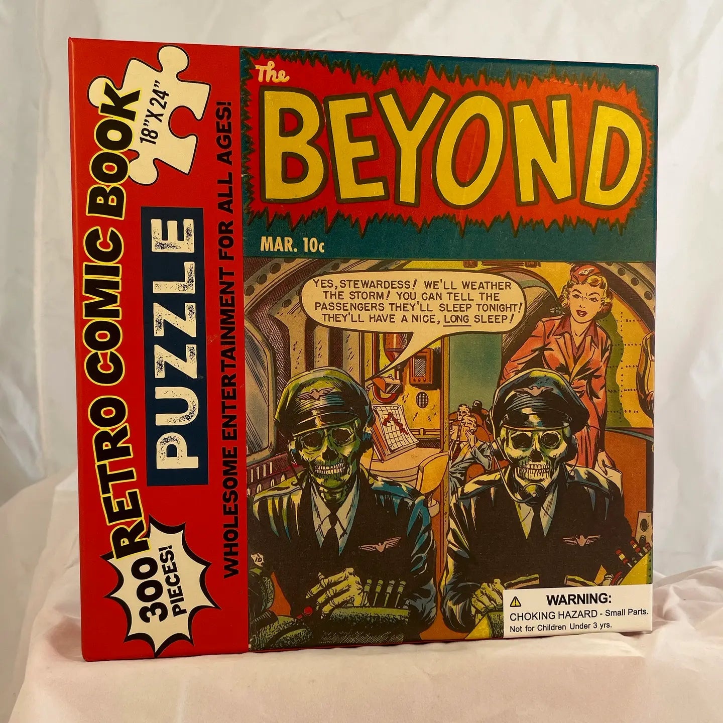 Perisphere & Trylon 300 PC Vintage Comic Jigsaw Puzzle The Beyond