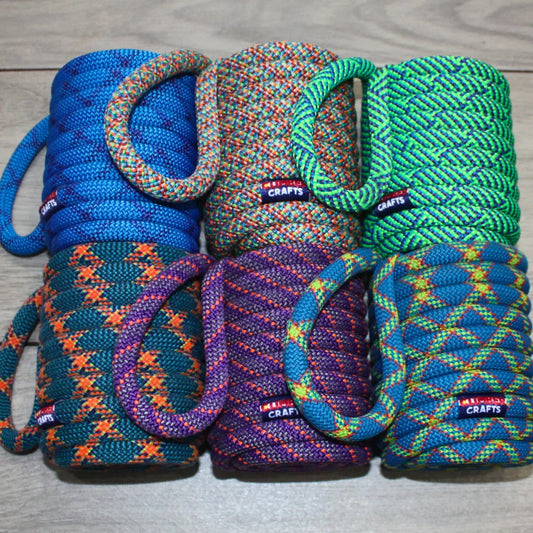 Climber Crafts- Handmade Upcycled Climbing Rope Standard Can Cozy