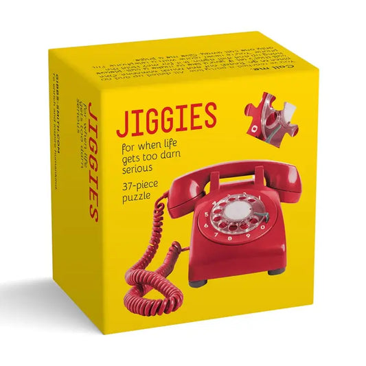 Gibbs Smith- Telephone - Call Me Jiggie Puzzle 37 Piece