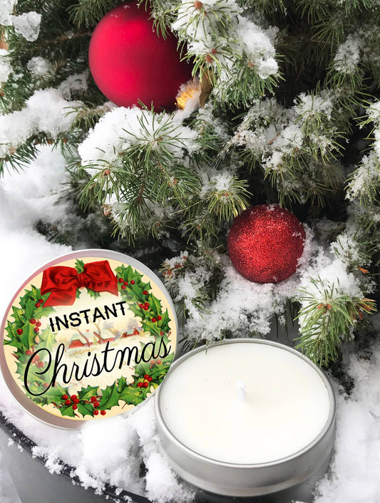 The Coin Laundry Instant Christmas Scented Candle