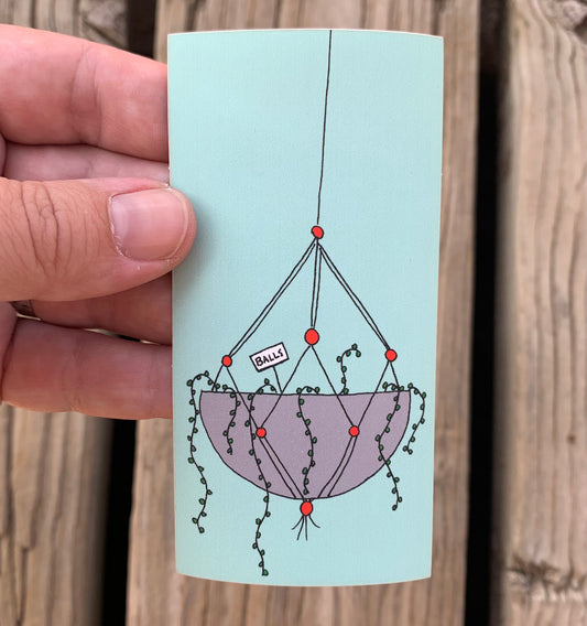 Beedle Button Stitch- String of Things Sticker