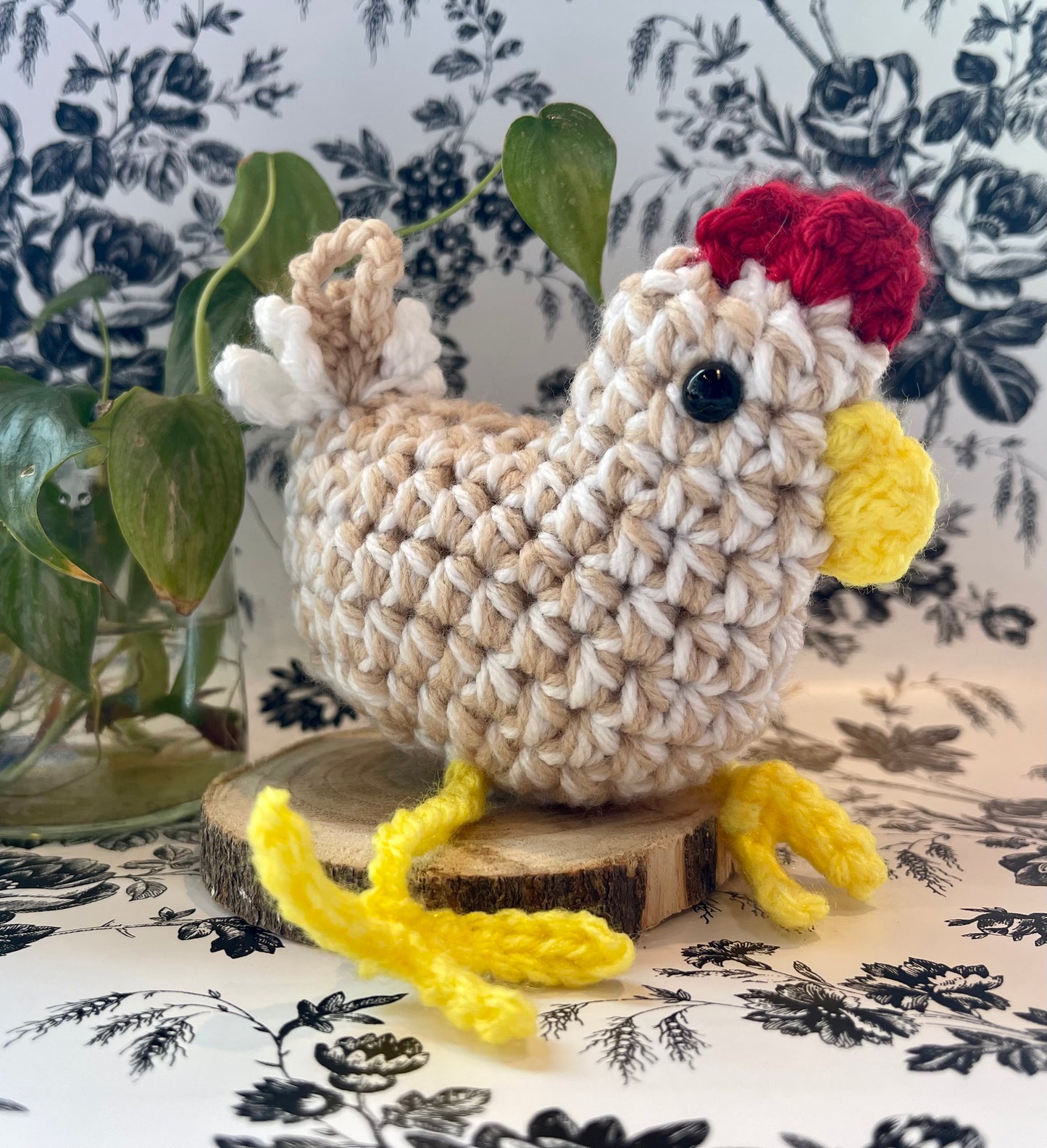 Vanessa Lewis Fiber Arts- Crochet Chickens