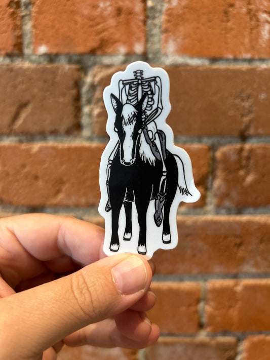 VanZayton Arts- Headless Horseman Sticker