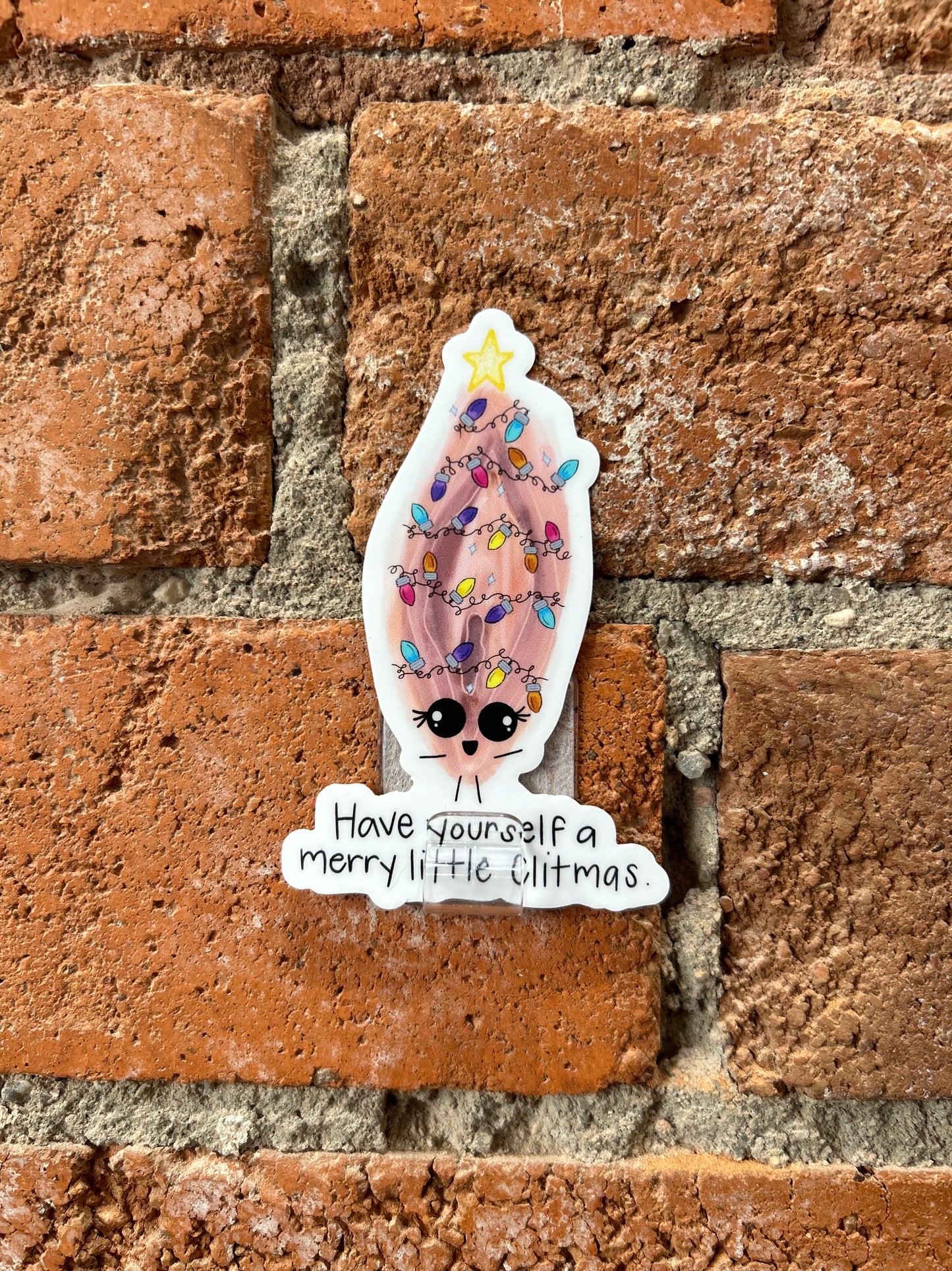 Christine Borst- Christmas Body Part Stickers