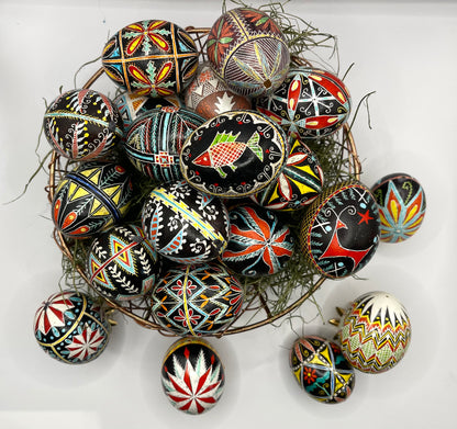 Ukrainian Eggs by Jill G. Clark