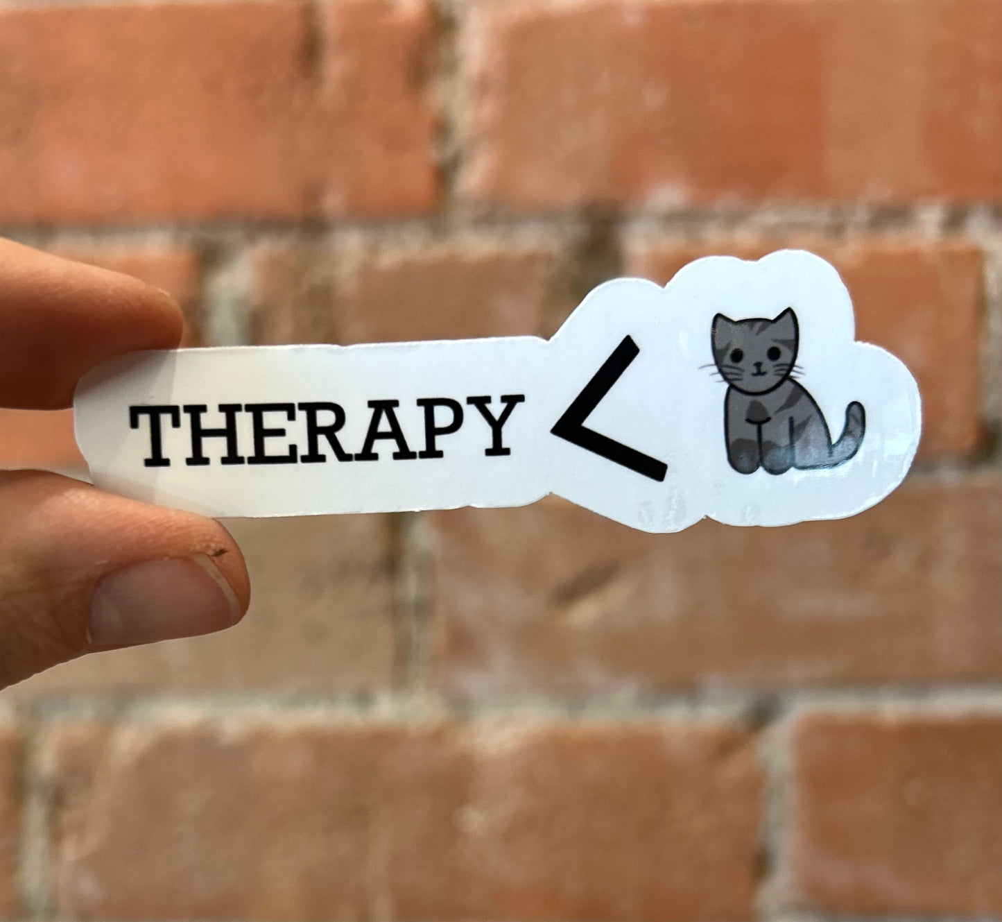 Emily Smith- Therapy Cat Sticker