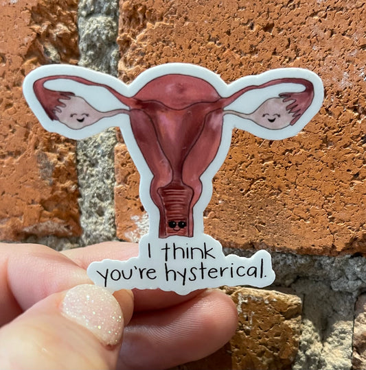 Christine Borst- Uterus Sticker