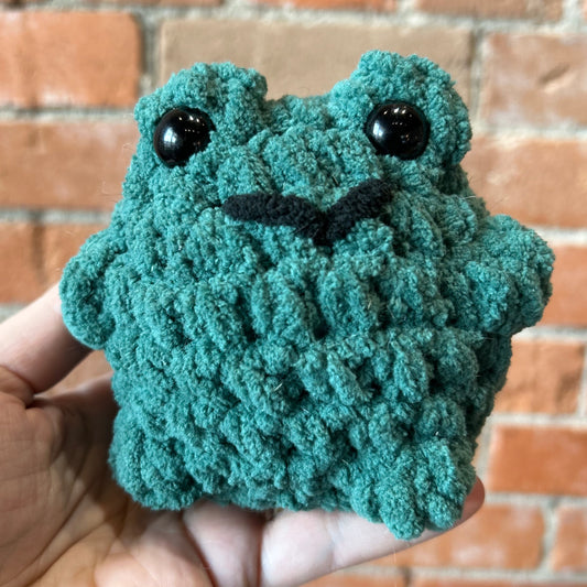 Crochet in the Mud- Frog