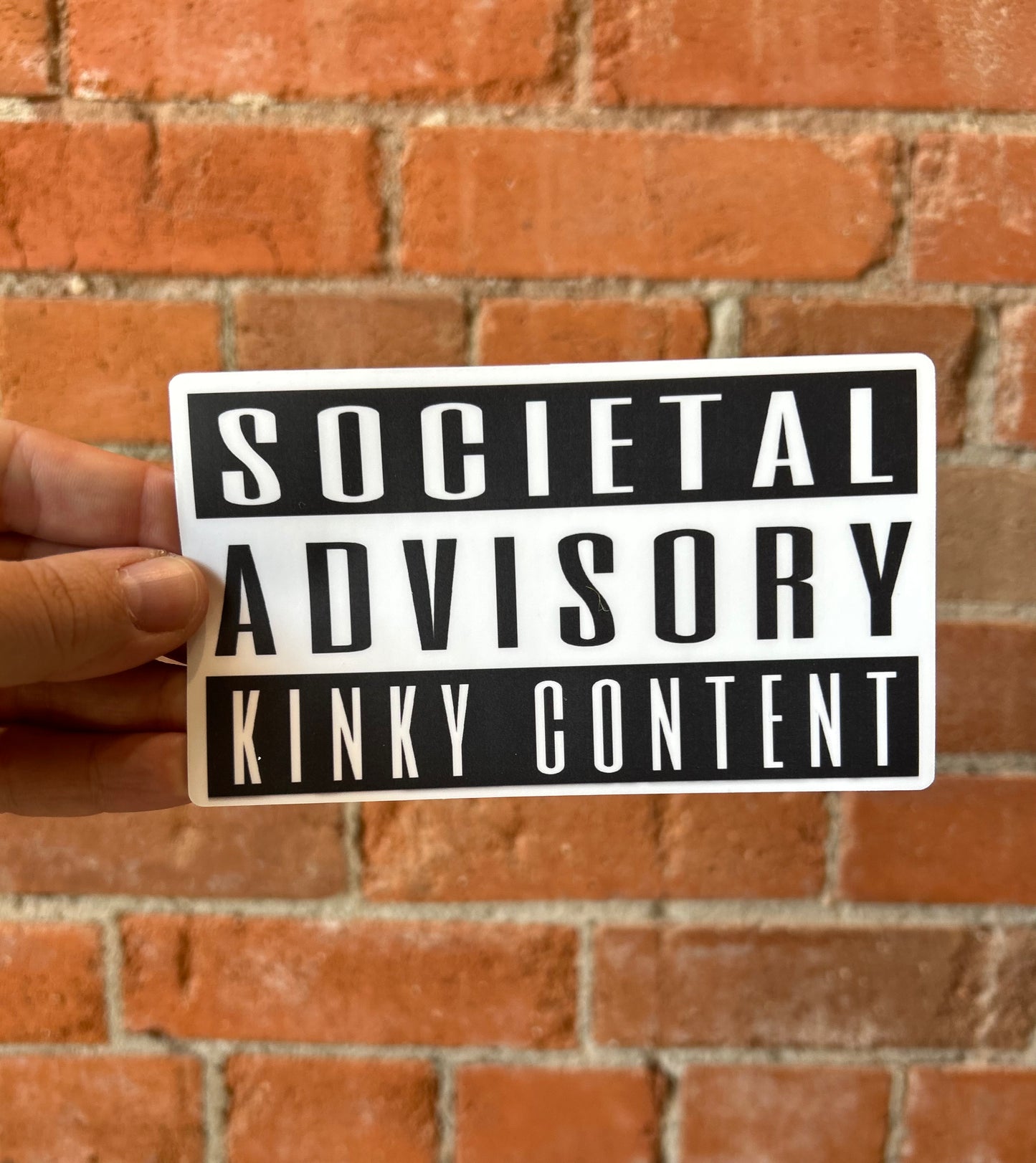 Scattered Mind Kinky Content Sticker