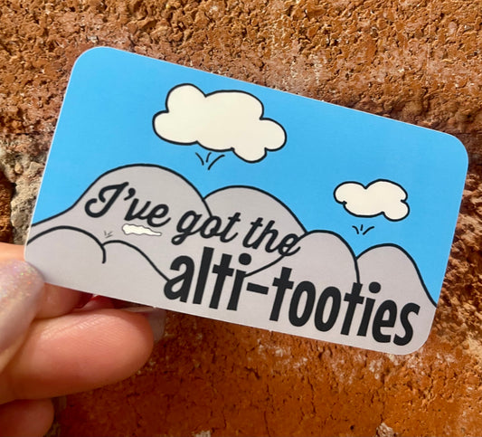Alti-Tooties Sticker